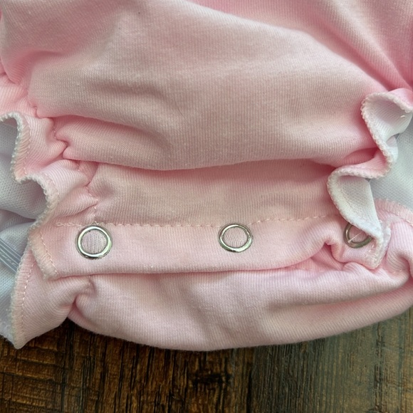 Jack-o-lantern bubble with white ruffle under tee - Picture 6 of 8